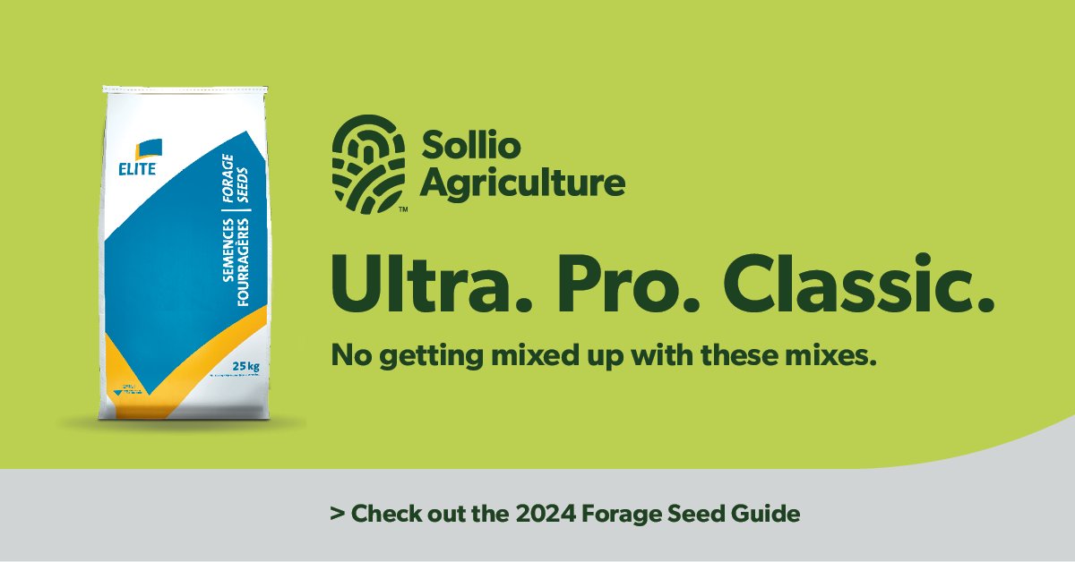 We make it easy for you.
Our #Elite #forage #seeds mixes now come in three categories.
Find the best mix for your field.
bit.ly/44wJ3T0