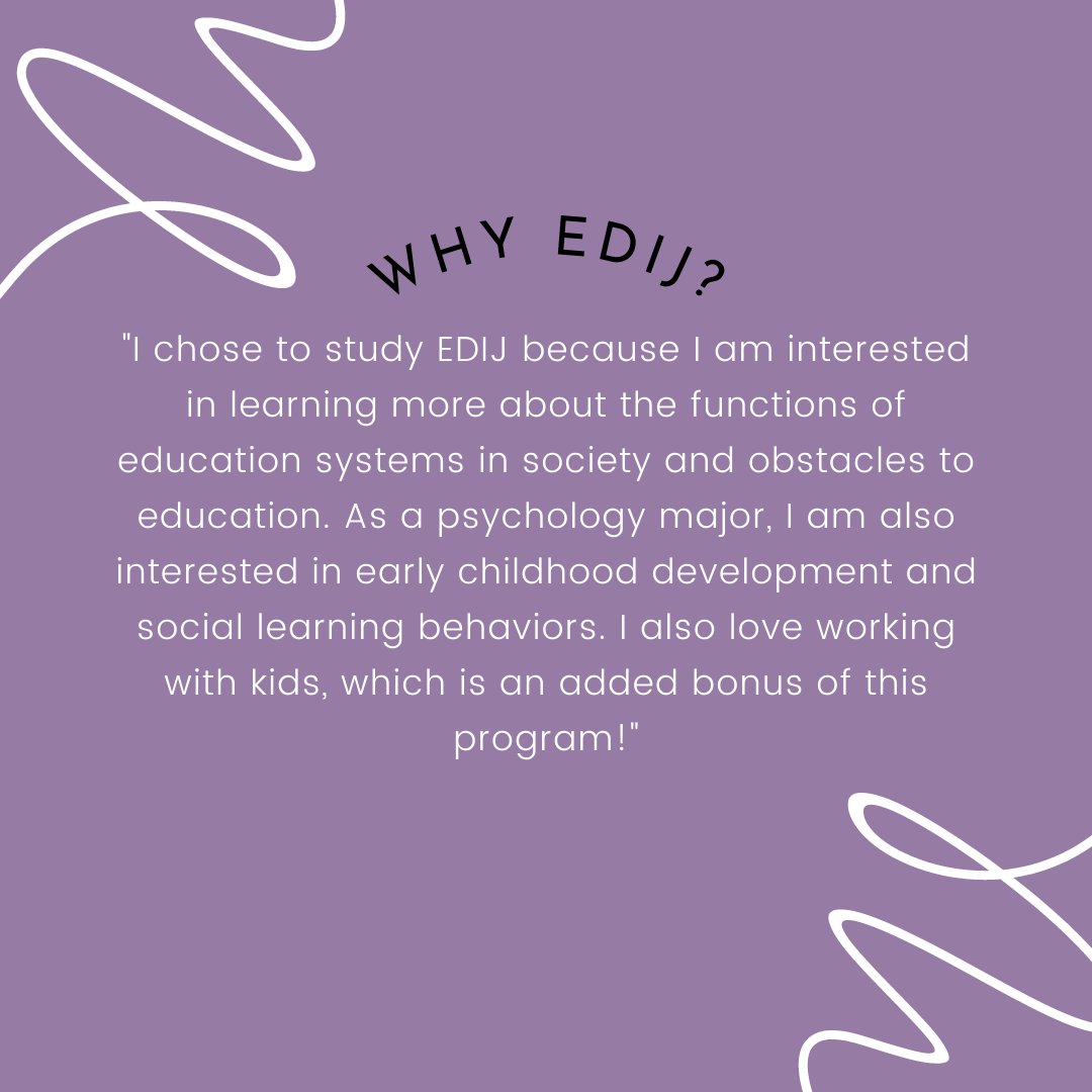 EDIJ welcomes our new class of students! 
✨Welcome, Emilia! ✨