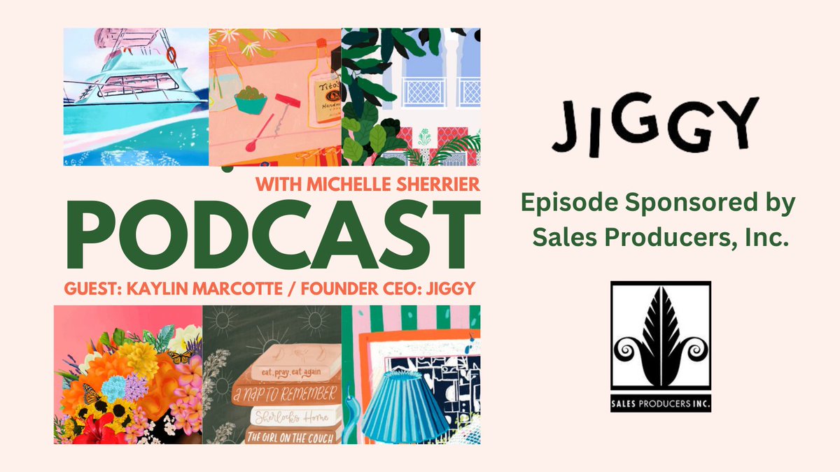 🧩 ‘Puzzles Worth Framing’ 🧩 Kaylin is the founder &amp; CEO of <a href="/jiggypuzzles/">jiggypuzzles</a>, a new jigsaw puzzle brand on a mission to modernize and elevate the humble jigsaw, and support female artists around the world. Episode sponsored by <a href="/SalesProducers/">Sales Producers</a> #puzzles #podcast