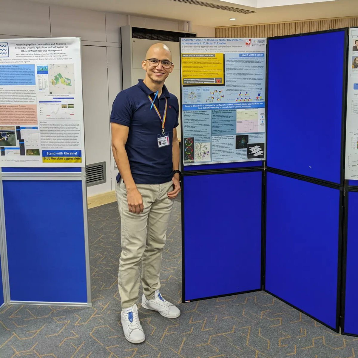 dcigner's tweet photo. How much water is demanded by a household? This has been the dominant question in residential water demand management.
But, what about how water is used within a household? What are our chances to change it? 

This was the theme of my first poster in English. 

@GCRFWaterHub https://t.co/pNp6puzRLu