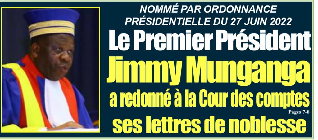 SeyGauthier11's tweet photo. Nommé par Ordonnance Présidentielle du 27 Juin 2022, le Premier Président Jimmy #Munganga a redonné à la cour des #comptes ses lettres de noblesse. @BCeCoRDC @IgfRdc @LukondeSama @fatshi13 @Cour_constRdc https://t.co/T88CUznYFh