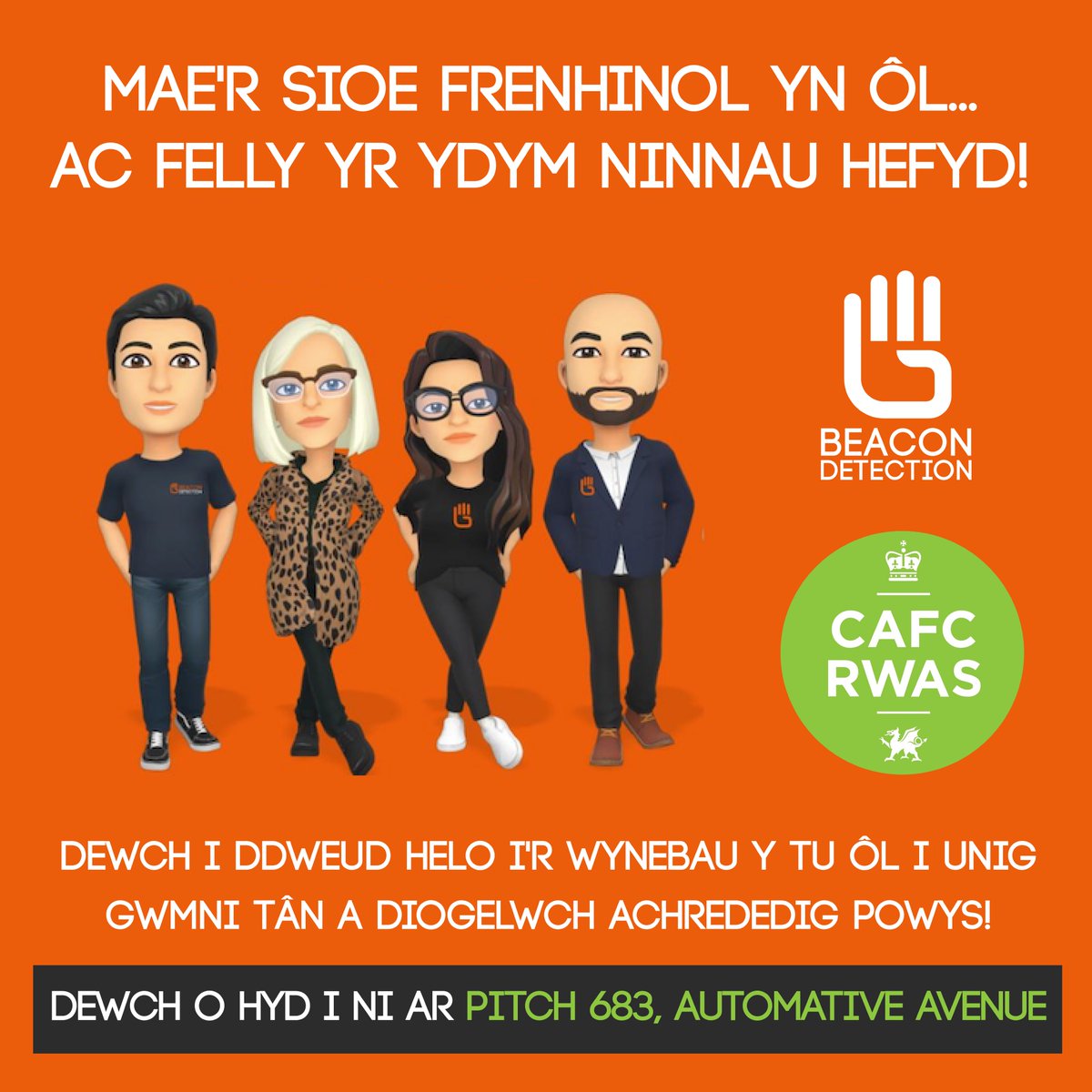 BeaconDetection's tweet image. Mae&apos;r Sioe Frenhinol yn ôl... Ac felly yr ydym ninnau hefyd! Dewch i ddweud helo i&apos;r wynebau y tu ôl i unig gwmni tân a diogelwch achrededig Powys! Dewch o hyd i ni ar pitch 683, Automative Avenue Dydd Llun 24 Gorffennaf - Dydd Iau 27 Gorffennaf 2023.