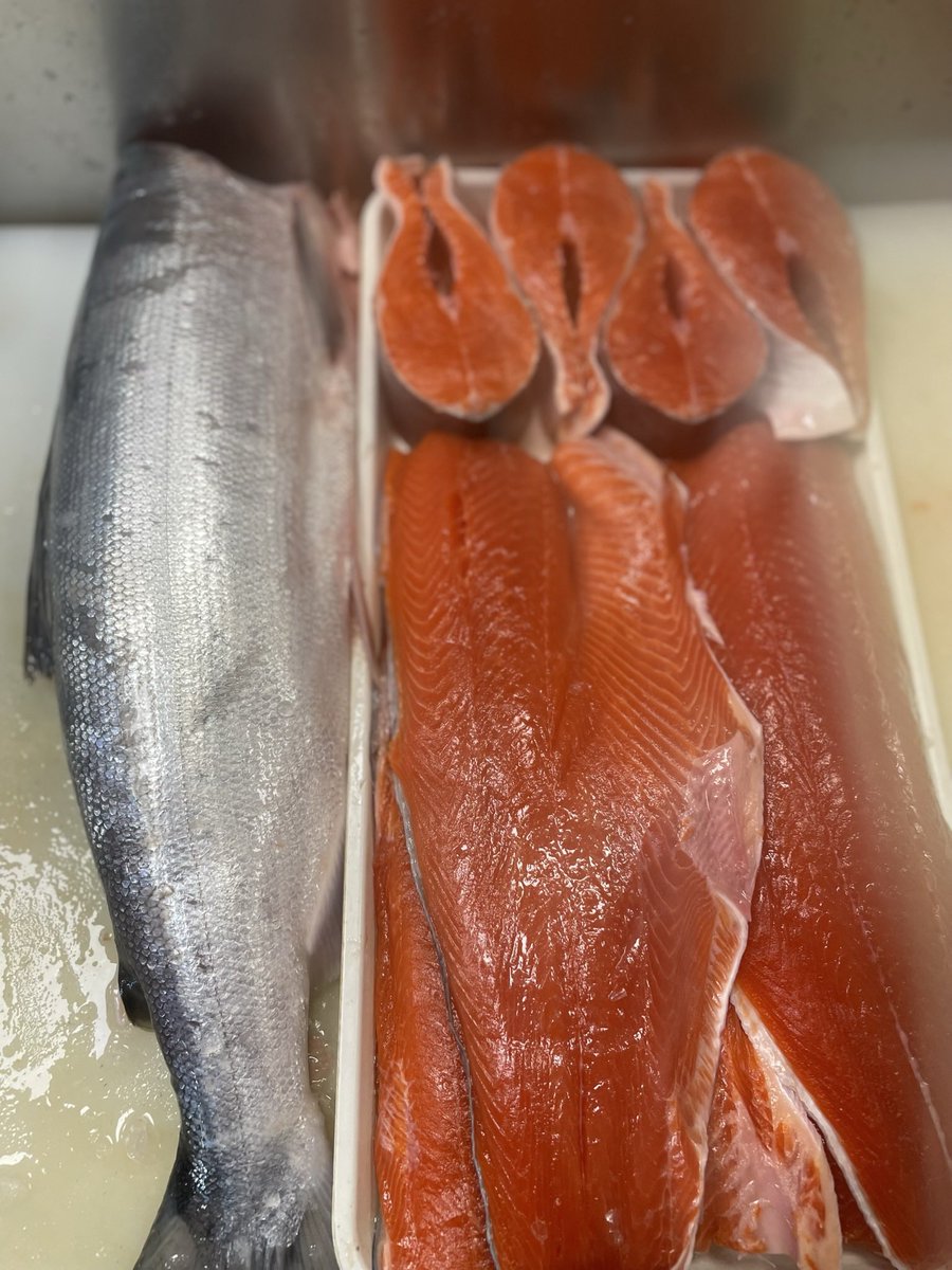 bfallwell's tweet image. Fresh Wild Sockeye for the weekend!!!