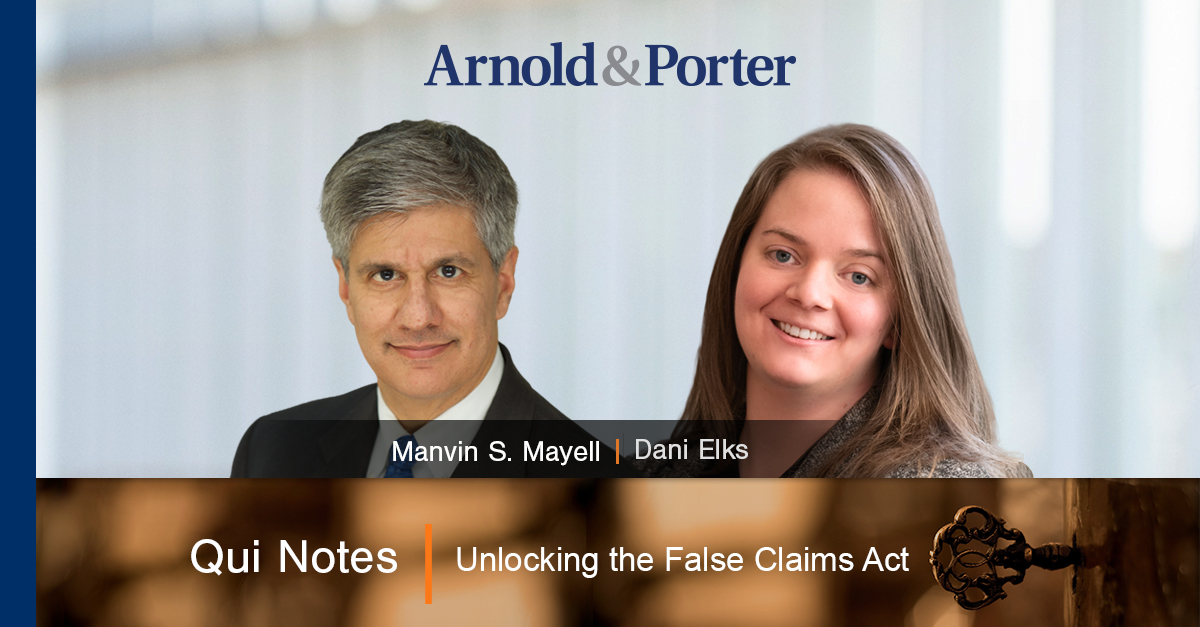 arnoldporter's tweet image. It’s not often that the #FalseClaimsAct encounters a gating issue like tribal #sovereignimmunity. 

Learn more about the Seventh Circuit's opinion on the boundaries between tribal entities + #FCA liability in our latest Qui Notes blog ➡️ bit.ly/44B0cuH

#retaliation