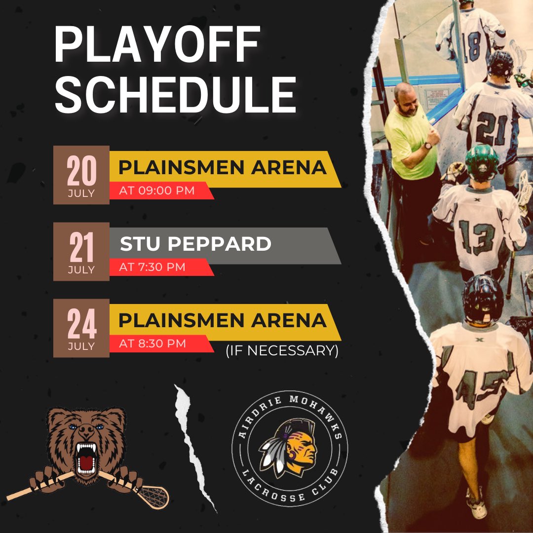 Playoffs start Thursday night. #BearDown🐻⬇️
<a href="/RMLaxL/">RMLL</a>