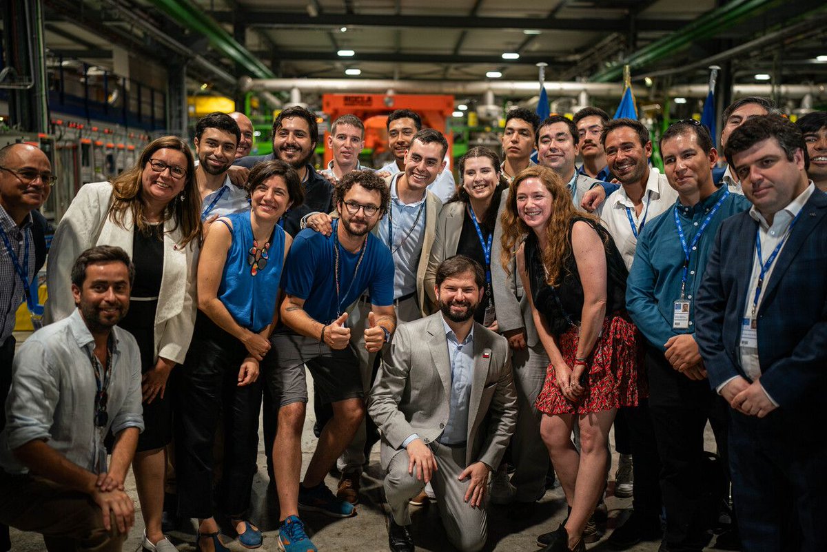 Puro orgullo científico nacional en el CERN 🥹🇨🇱