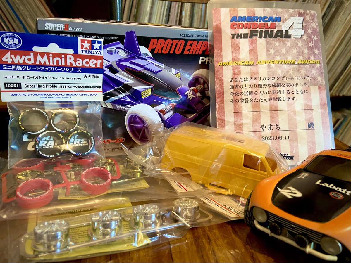 ymd3a1977's tweet photo. #carryoutcrafters
#アメリカンコンデレ4

CarryOutCrafters様、お世話になっております！本日賞品受け取りました！めちゃくちゃ嬉しいです㊗︎
相変わらずタイヤカッコいい✨ https://t.co/f75yhUuIUP