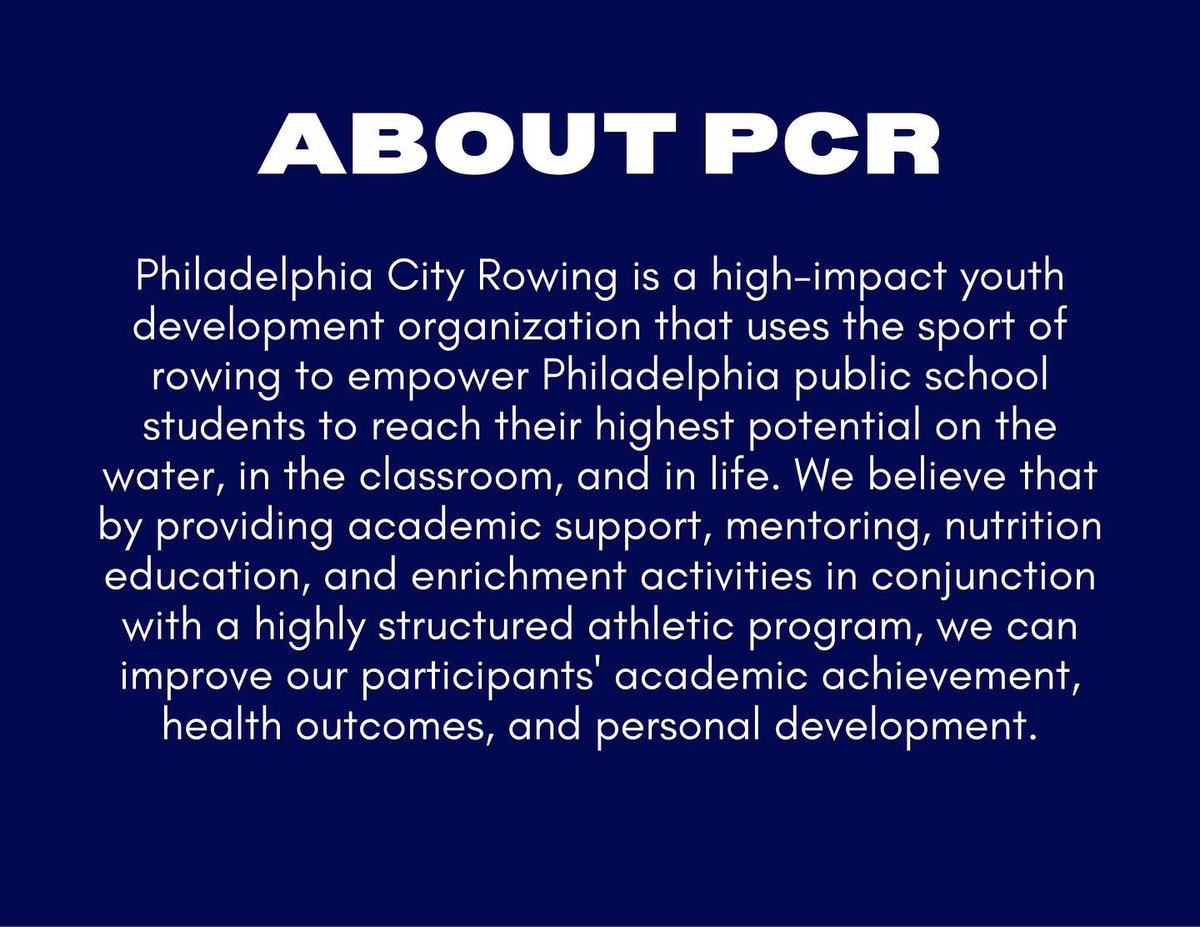 Philadelphia City Rowing tweet media