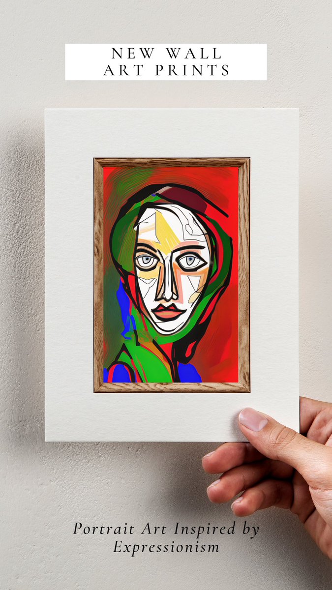 rmajcg's tweet photo. Portrait Art Prints inspired by Picasso and Expressionism are now available in AesqueticArt! ✨🎨

Portrait Art Inspired by Expressionism:
🖌️ https://t.co/PJp0SggDXo

Portrait Art Inspired by Picasso:
🖌️ https://t.co/zRNmlzHh5G https://t.co/RZXDmfURlR