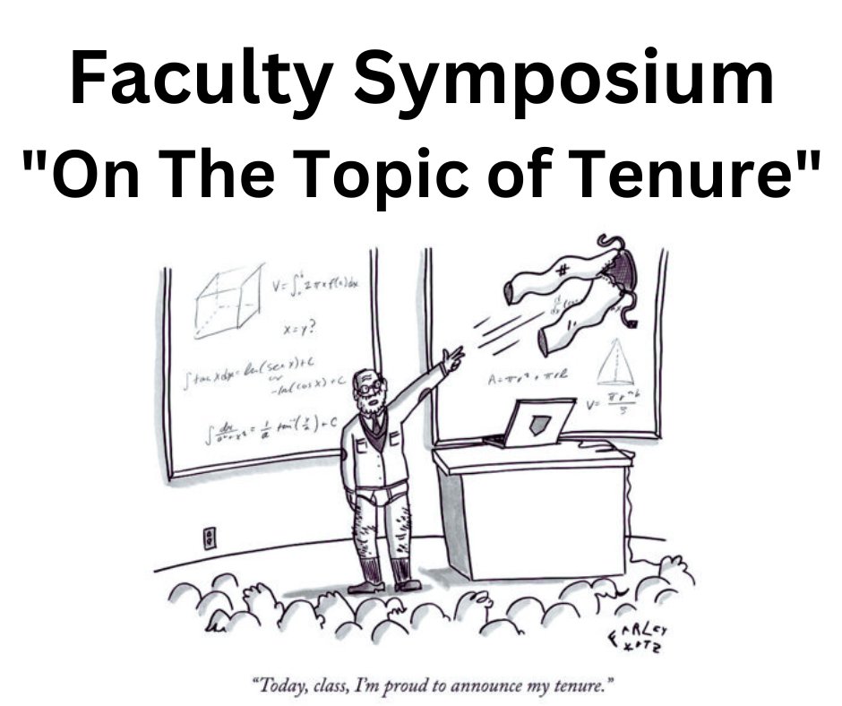 SMA consortia aren't just for students. Register for this year's faculty consortium entitled "On The Topic of Tenure." The program will cover considerations before, during, and after the tenure process. Register by 8/1/23 at: smgmt.org/faculty-consor…