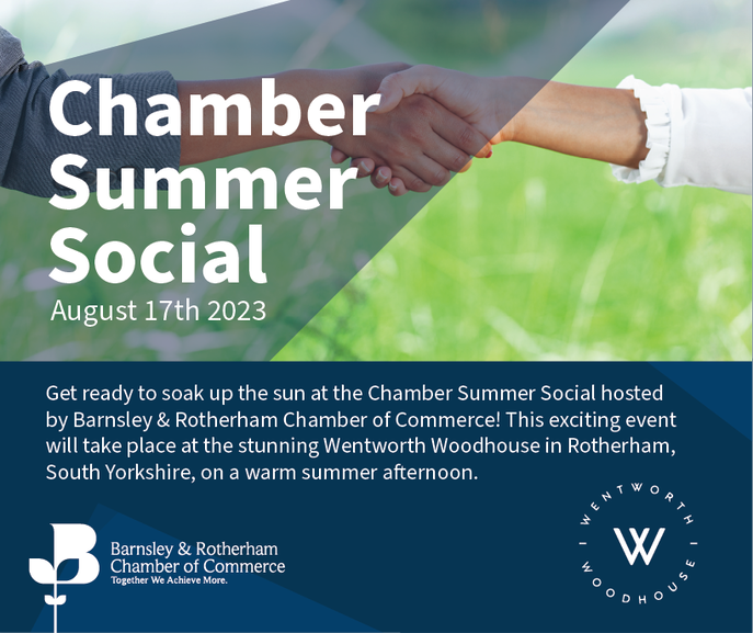 CCF_RachelNunn's tweet photo. Have you booked your place yet for the 🌞 🍹 @brchamberuk  Summer Social @Wentworth_House  🍹 🌞

Barbeque-inspired on the West Front garden to fresh salads and sides, something for everyone.

BOOK NOW :- https://t.co/CE8o94nJkc

📆 Thursday 17th August

🕒 2:00 - 4:30 pm https://t.co/y7zMgyqhhU