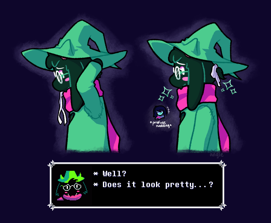 daily ralsei (comms open) on Twitter: “ralsei throwback ‼️ this is old