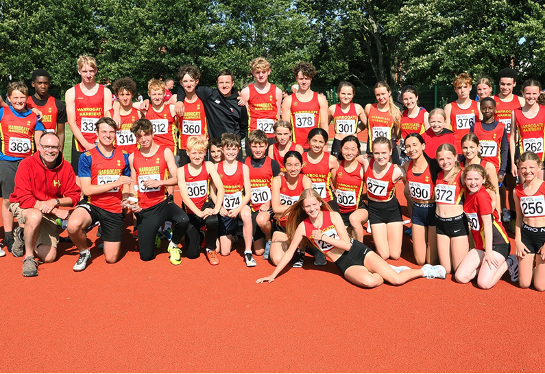 So proud of this fine lot - Harrogate Harriers NEYDL Winners 2023 with special mention to our dedicated Team Manager, Coaches and Officials
 #teamworkmakesthedreamwork  <a href="/hharriers/">Harrogate Harriers</a> #Harrogate #Athletics #Trackseason #Winners