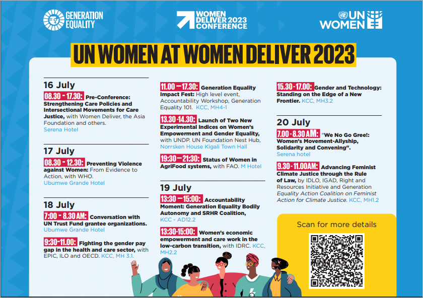What a rigorous week <a href="/WomenDeliver/">Women Deliver</a> with <a href="/unwomenafrica/">UN Women Africa</a> hosting a number of side engagements. Here are details on the activities so far: africa.unwomen.org/en/stories/in-… 
#WD2023