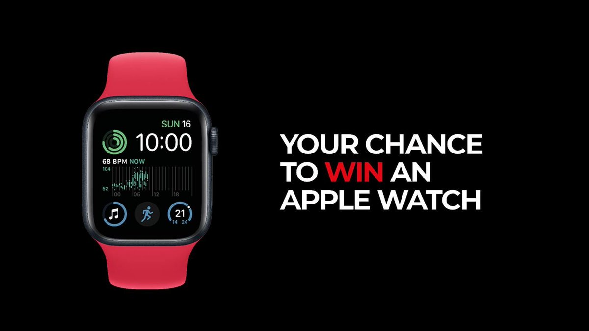 There's still time ⌚ for you to win an Apple Watch!

Closing date is 20/07/2023. Don't miss out!

Enter here: bit.ly/3XZmUdx

#Competition