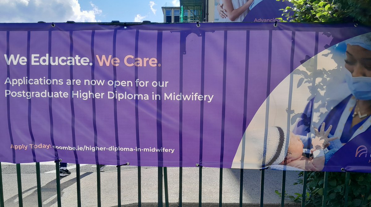 Want one of the most rewarding careers? Then <a href="/CoombeHospital/">The Coombe Hospital</a> would like to hear from you. For full details see link at coombe.ie higher-diploma-in-
midwifery
@DMHospitalGroup <a href="/INMO_IRL/">Irish Nurses & Midwives Organisation</a> <a href="/NMBI_ie/">Nursing and Midwifery Board of Ireland</a> <a href="/cmedublin/">Centre for Midwifery Education, Dublin</a>