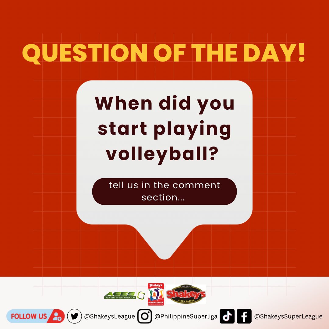ShakeysLeague's tweet image. Question of the day! #SSLNationalInvitational #ShakeysSuperLeague