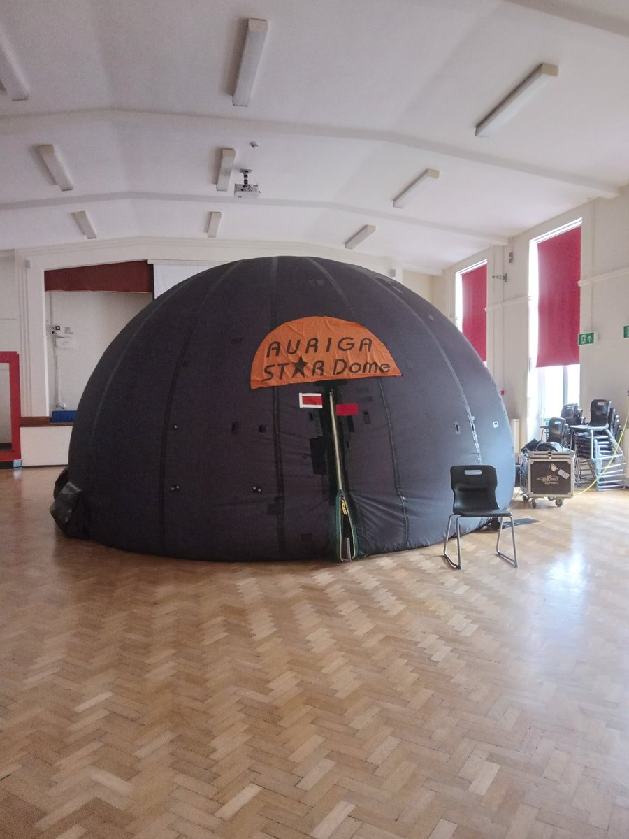 Wow, we have a planetarium <a href="/CockshutHillSch/">Cockshut Hill School</a> 🌏 our students are learning about the stars, how the earth was formed, nuclear fusion, physics and chemistry.  Amazing <a href="/AstronomyAuriga/">Auriga Astronomy</a>