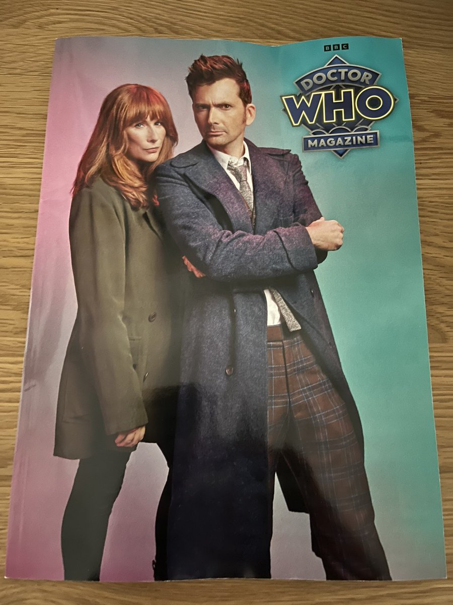 The new issue of @DWMtweets has just arrived. Looking forward to having a full read later but couldn’t resist reading the awesome interview with David Tennant and Catherine Tate by @Emily_Rosina & the column by @russelldavies63 which is always worth the cover price by itself! https://t.co/pawR5t1tQn