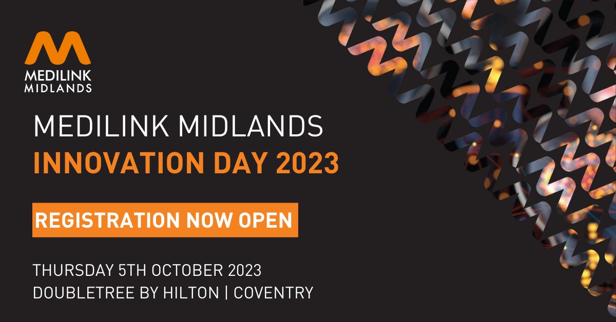 MedilinkMids's tweet photo. 📢 REGISTRATION IS OPEN 🆓 Book your place to attend the Medilink Midlands annual conference and expo on Thursday 5 October.
JOIN US>>> https://t.co/x3oL2sPwaZ
#MMInnovationDay23 #lifesciences #innovation #healthcare #medtech #ABCG https://t.co/eOGSIUcPvY
