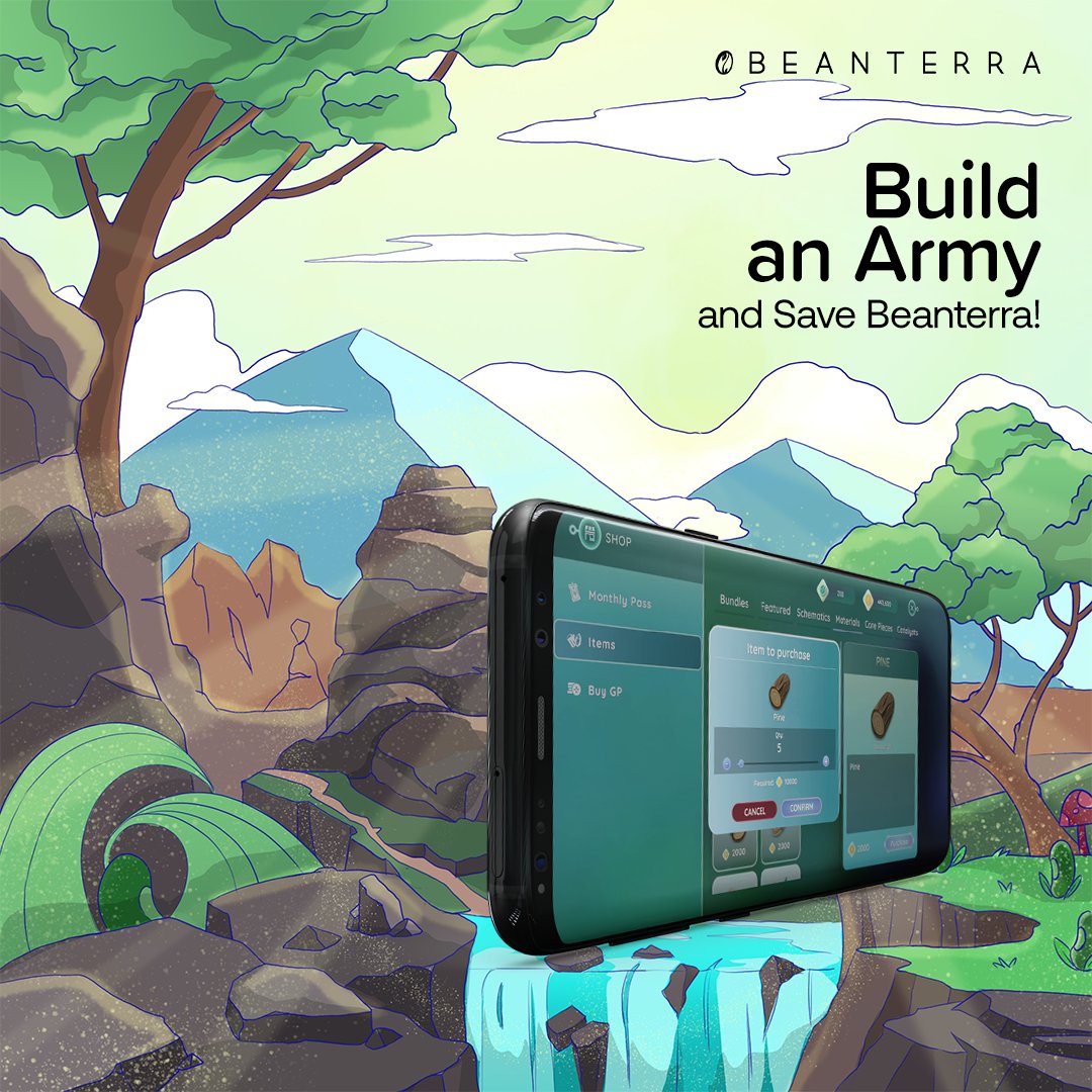 🌟 Level up your gaming experience with #beanterra 🎮

⚔️ Engage in thrilling strategic gameplay as you lead an army to save Beanterra.

🚀 Join our vibrant community today!

📍 Game tutorial: litepaper.beanterra.io/game-tutorial
📍 Play Store: shorturl.at/dprX2 

#NFTCommunity