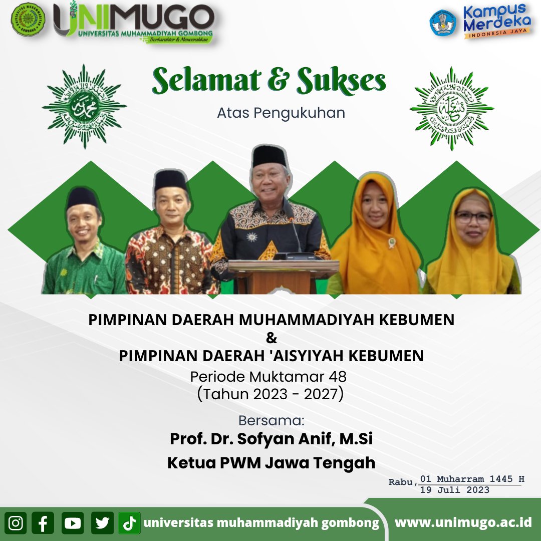 UNIVERSITAS MUHAMMADIYAH GOMBONG tweet media