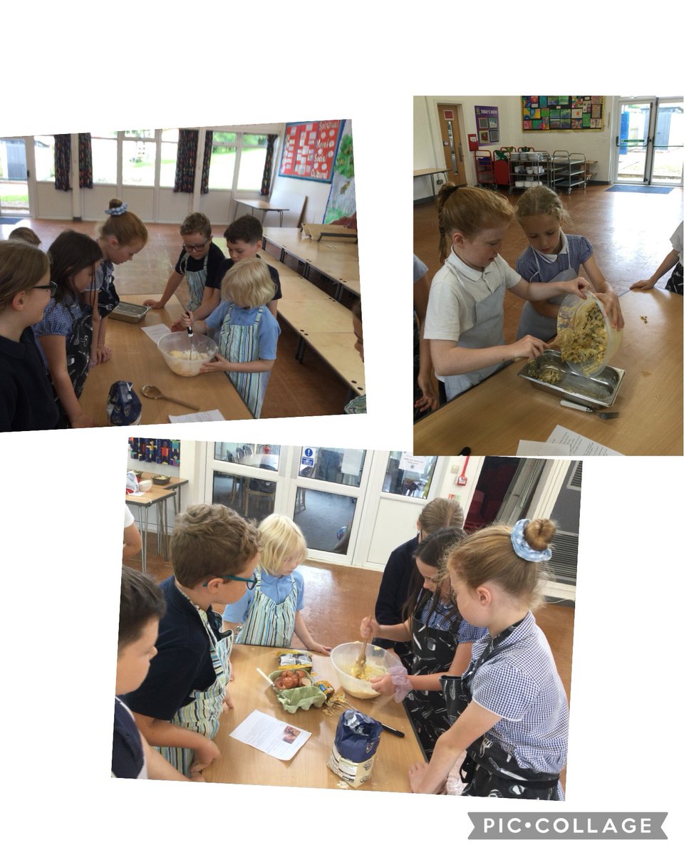 Junior Bake Off - Class 4 style! 
The children have worked in groups to bake a Tudor Twelfth Night themed cake. We are looking forward to hearing the verdict after the taste test later 🍰