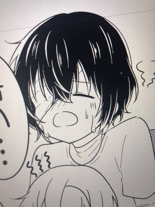 暑さ、表現出来てる?? 