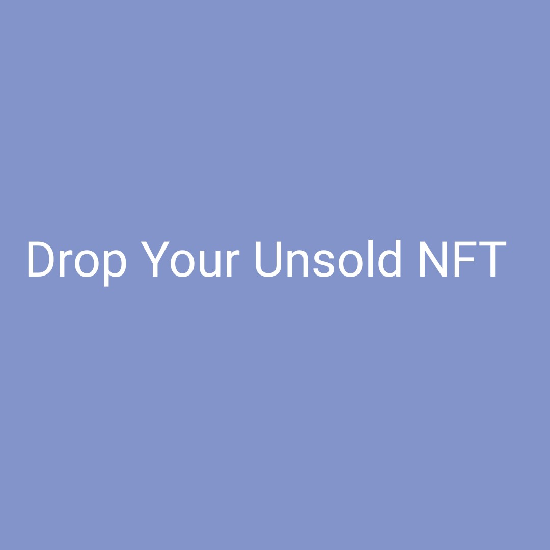 NukroinAi's tweet image. Drop Your Unsold NFT 👇🏻