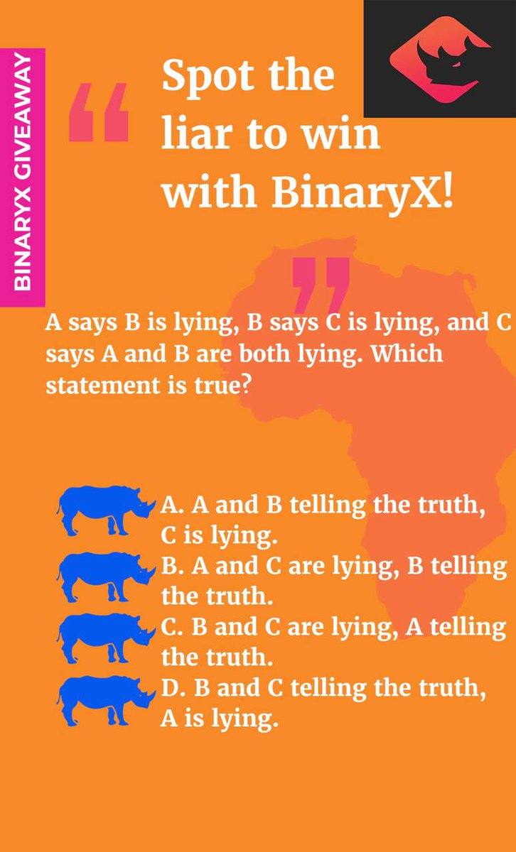 Four_FORM_'s tweet photo. ❓Can you spot the liar? 🤔

🎁$150 for grabs!💰

To enter:
1️⃣ Follow+❤️ &amp; RT @binary_x
2️⃣ Reply👇&amp; Tag 3 friends👥

⏳48 hrs! ⏰

🤥 Do it before AI learns to lie!

#giveaway #AI #BinaryX #quiz https://t.co/ofaeCusT10