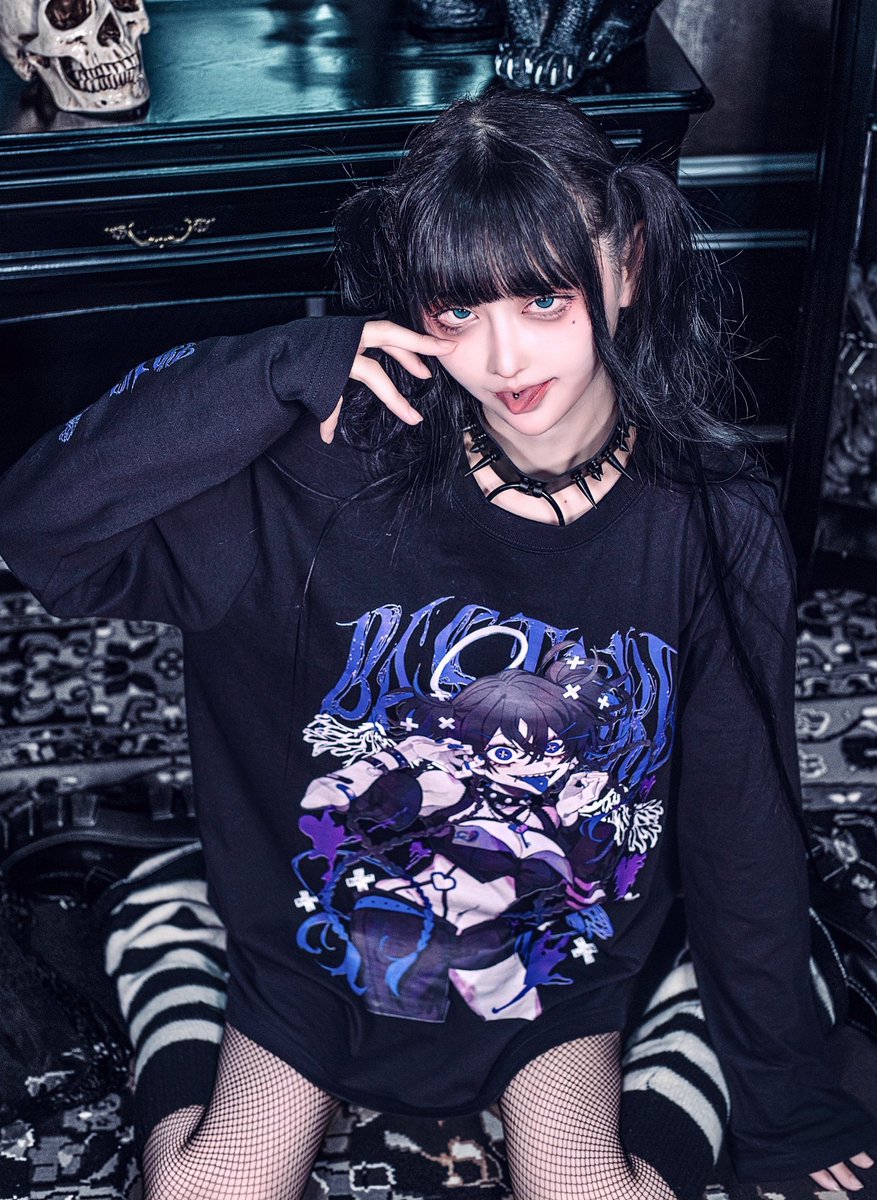 🪽お知らせ🪽 QOOZA × くろうめコラボ / BASTARD L/S TEE 発売決定