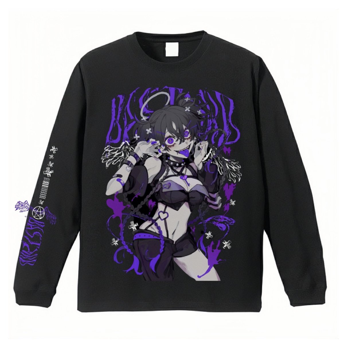 🪽お知らせ🪽 QOOZA × くろうめコラボ / BASTARD L/S TEE 発売決定 🪽お知らせ🪽 QOOZA × くろうめコラボ / BASTARD L/S TEE 発売決定