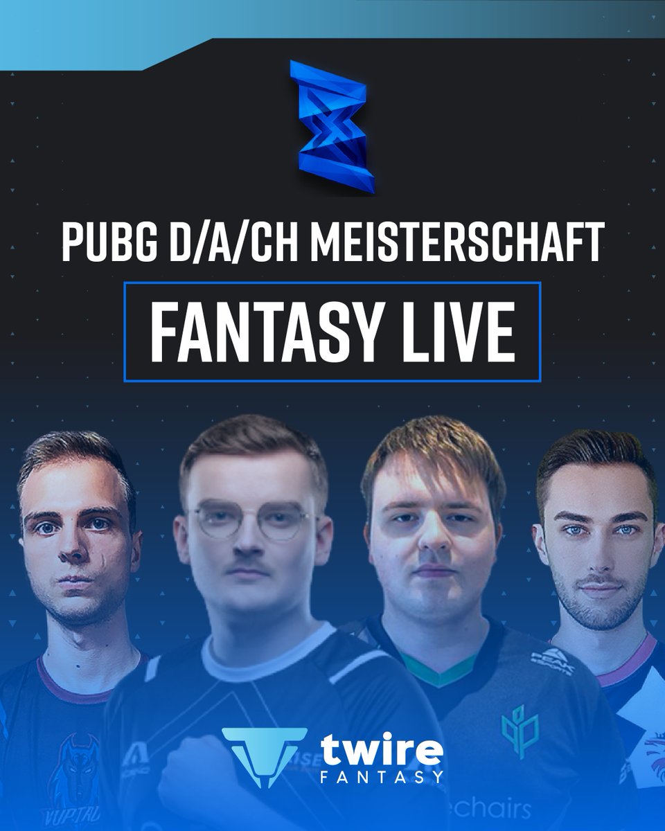 TwireFantasy's tweet image. Were you missing some PUBG Fantasy? 🍗
@BeingEsports and we got you covered! 

Build your Fantasy team now for the PUBG D/A/CH Meisterschaft 2023 Finals and keep your TPs grind going while waiting for #PGS2 😎

➡ fantasy.twire.gg/en/tournament/…

#TwireFantasy #PUBGEsports