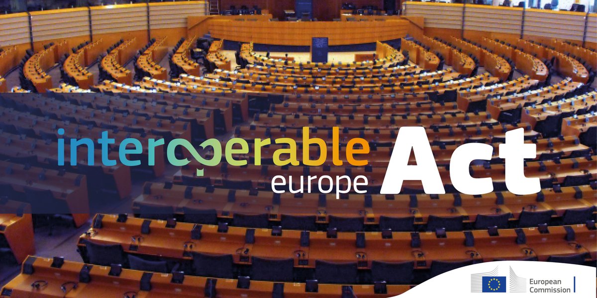 With a large majority, the <a href="/Europarl_EN/">European Parliament</a> voted on its position on the #InteroperableEuropeAct today!

Thank you <a href="/Europarl_EN/">European Parliament</a> for your dedication to have more #EU-#interoperability.

We now eagerly look forward to the @EUcouncil's position before entering trilogue-negotiations!