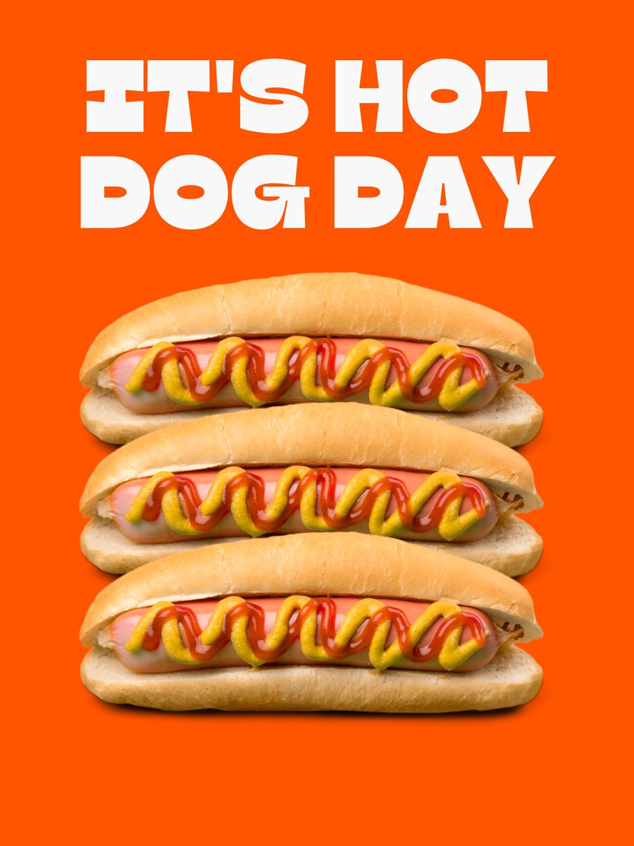 Today is National Hot Dog Day! Celebrate with your family at the ballpark or grilling in the backyard. What do you put on your Hot Dog? #hotdog #nationalhotdogday #senior #seniorhomecare #homecare