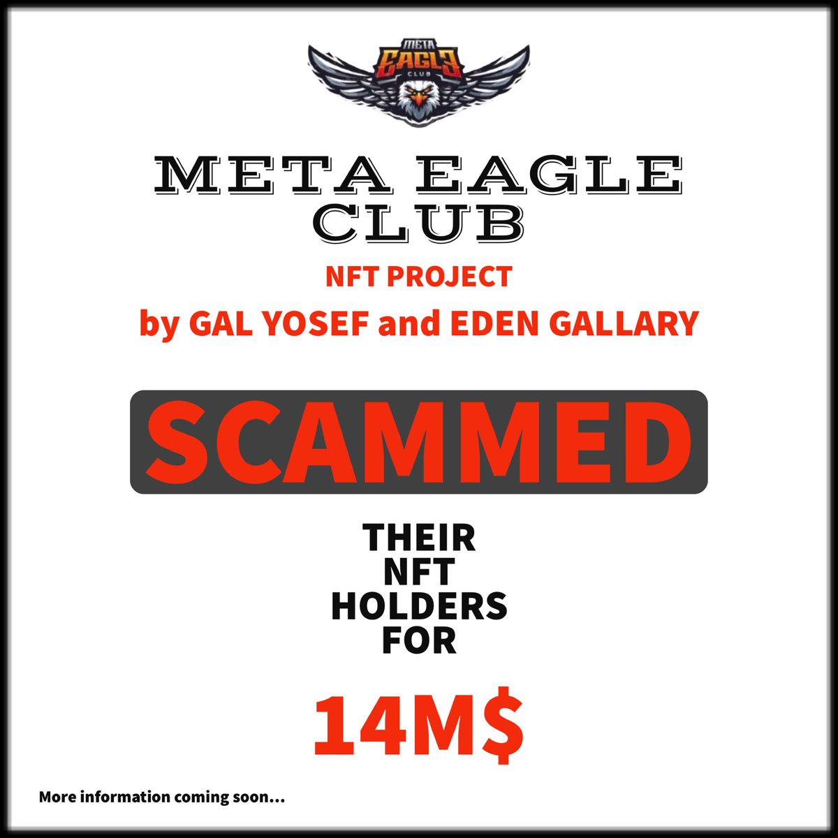 metaeagleclub1's tweet image. This is just the beginning…