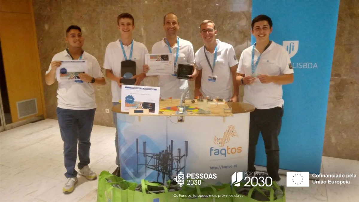 🇪🇺 🥈O curso de eletrónica da Escola Profissional de Salvaterra de Magos (EPSM) conquistou, no passado dia 8 de julho, o 2º lugar, no Prémio FAQtos . 

👉 Saiba mais em rb.gy/1vrum 

#pessoas2030 #portugal2030 #FSEMais #fundoseuropeus #EuropeanYearofSkills