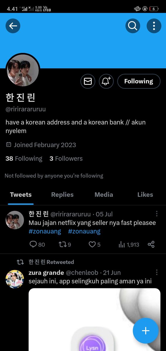 tkeitaterazono's tweet photo. HELP RT!!
OWNER GO ZB1 @roseone_ (🍣) &amp; SHARING BY MOONSKY
BAWA KABUR UANG ANAK GO HASIL EPO &amp; PO ALBUM VERSI ARTBOOK

WULANDARI / 04L
Alamat: belum jelas dia ada dimana
Nomor WA: +6285934688911
Shopeepay: 085934688911 a.n jieriri
(cont..) https://t.co/y9yAgpCSaX