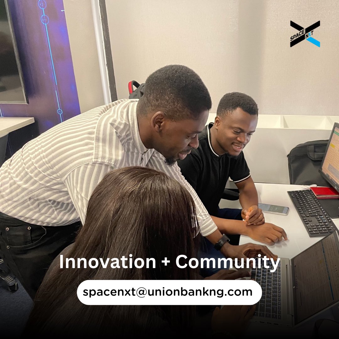 UNIONBANK_NG's tweet photo. Join a community of innovators and creatives at SpaceNXT. Work from a space that unlocks new possibilities and make meaningful connections.
Book SpaceNXT at 36, Marina, Lagos or send an email to spacenxt@unionbankng.com
#SpaceNXT #Community #CoWorkingSpace #InnovationHub https://t.co/HO4CsSMqMZ