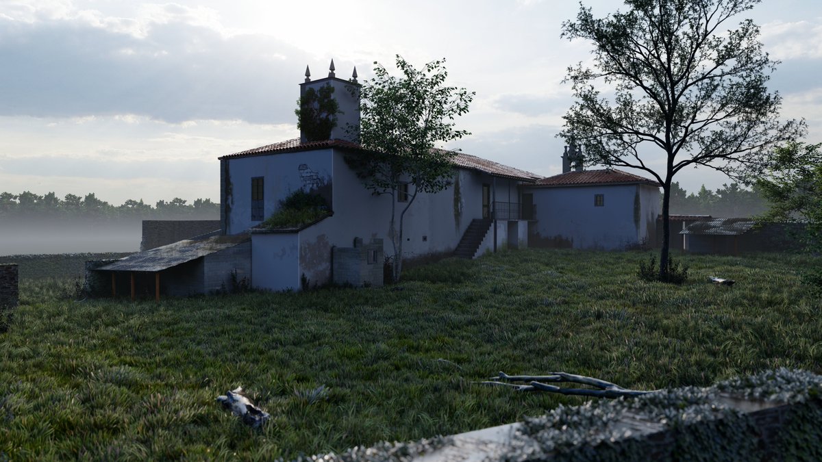Rehabilitación integral de Pazo del s.XVIII, primera fase: estado actual

Primer resultado del directo de ayer. La primera imagen es un vuelo de dron del estado actual y la segunda el modelado 3D que rendericé ayer. 

Muchas gracias a quienes os pasasteis a verlo😊