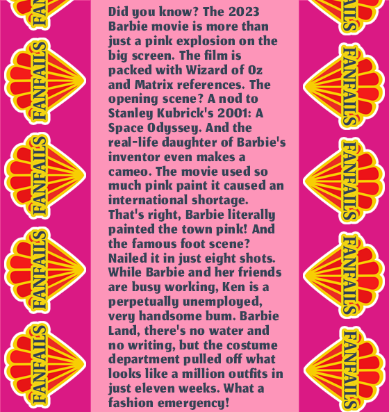FanfailsStore's tweet photo. 🚨 Vague #spoiler alert!

Rounding out our Barbie series. We've had enough Barbie for now, but there will never be too much pink, like ever! 💖

#BarbieMovie  #Barbie  #barbieworld https://t.co/WK0C6MVmVA