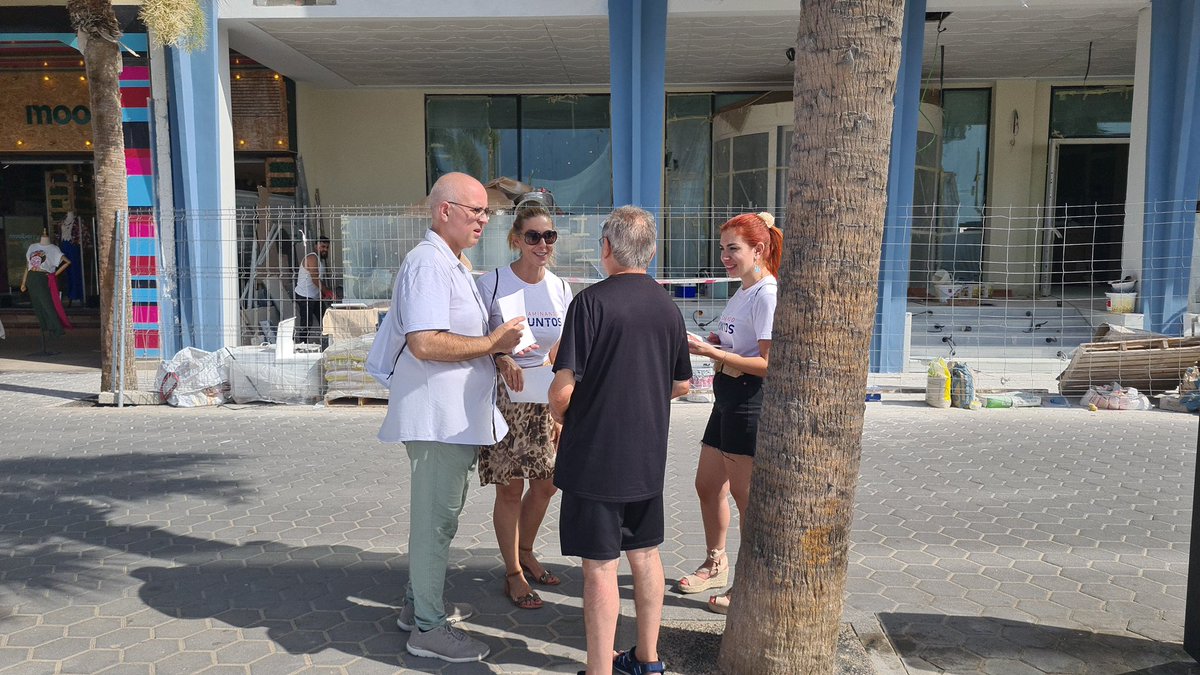 Esta mañana los candidatos al congreso y al senado de #Alicante, han visitado #Benidorm.
En @C_JEspana no descansamos para que nuestro programa electoral llegue a todos los rincones de España y los ciudadanos tengan la oportunidad de usar el #VotoUtil
ES la HORA del CAMBIO 🟦🟥