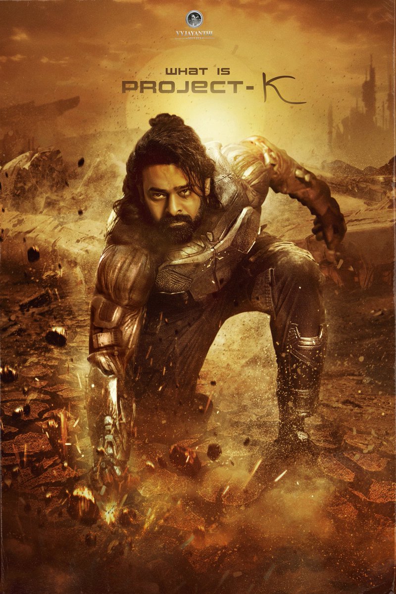 Cinema_With_PRD's tweet photo. No way this can be an OFFICIAL POSTER!
Looks like a fan-made poster where just the face is morphed on body & hair ! 😞
#Prabhas #ProjectK #PrabhasFirstLook https://t.co/wwJmYy2sr3