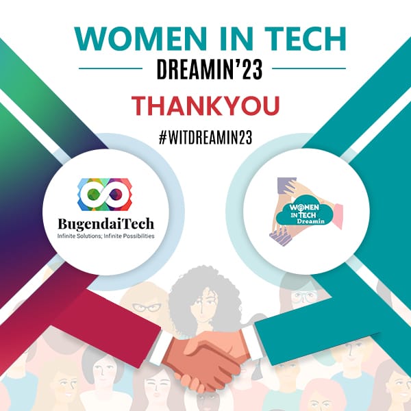 witdreamin's tweet image. 🌟#witdream23 appreciate #bugendaitech support in promoting diversity and inclusion while empowering employees with a remote work culture. Together, we&apos;re fostering innovation and inclusive tech community. Thank you, #Bugendaitech! 🚀💼 #Sponsorship #DiversityandInclusion