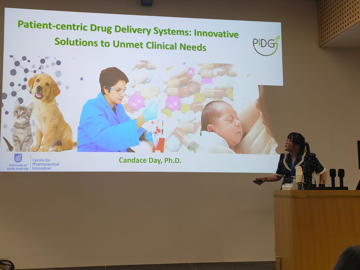 Thank you <a href="/MTPConnect_AUS/">MTPConnect</a> and <a href="/UniSA_CPI/">UniSA Centre for Pharmaceutical Innovation</a> for giving me an opportunity to showcase the capacity of our amazing centre! Absolutely amazing panel discussion <a href="/PIDG_UniSA/">PIDG UniSA</a> <a href="/ClivePrestidge/">Clive Prestidge</a> <a href="/ProfSanjayGarg/">Prof Sanjay Garg</a>