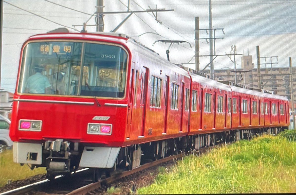 takkin_engine_d's tweet photo. 列番不明。佐屋駅17時55分発普通豊明行きは3703Fが運用に入りました。
#meiun
#3703F
#3700系 https://t.co/aMDPwVL1zG