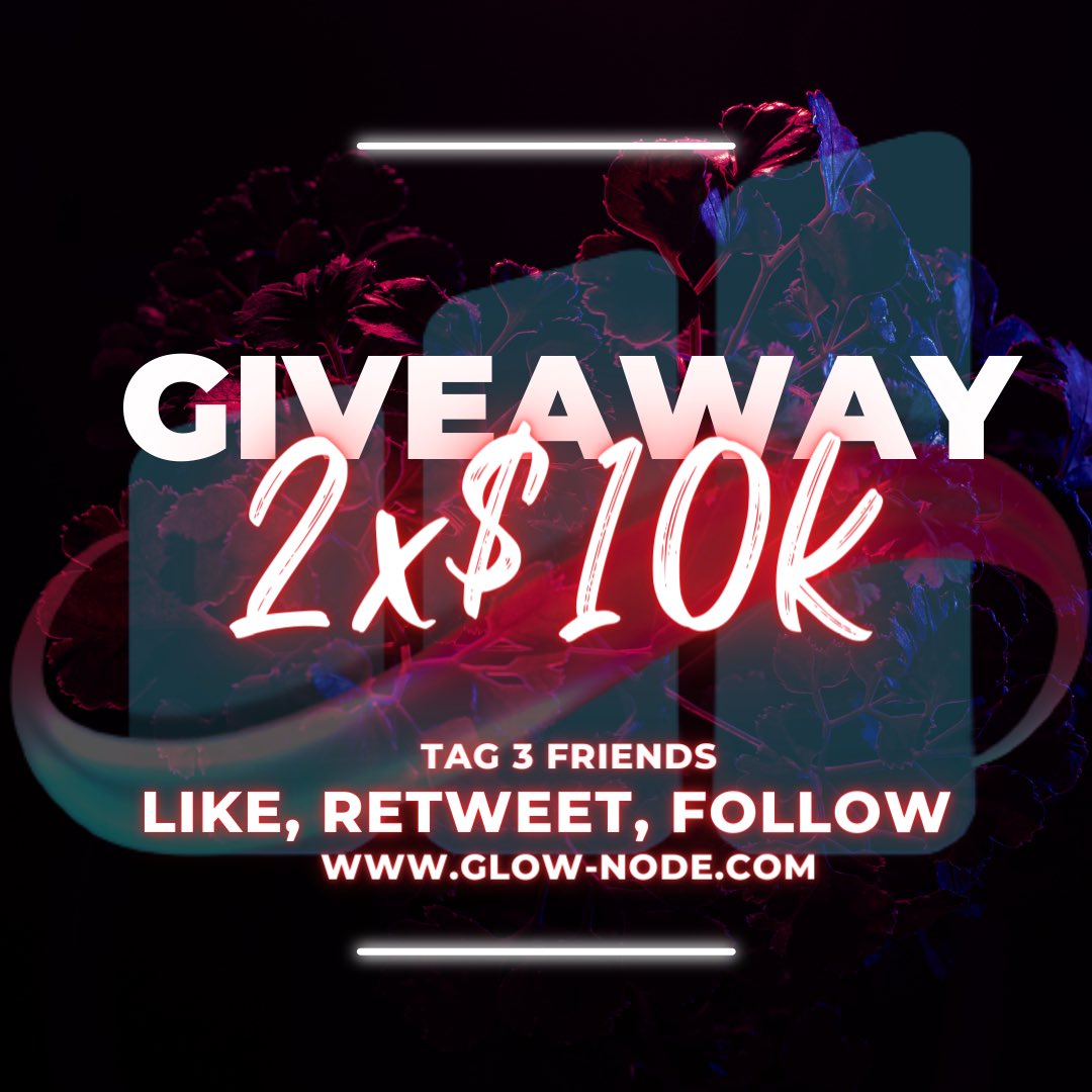 Hunter_Fx1's tweet photo. 🎁 Giveaway Time 🎁
        2x 10k for grab
      Form Glow Node
     To Enter
🟢Flollow
@SamBradburyFX
@GlowNodefx
@mudasar_zaffar
@Prop_Reviews1
🟢 Like &amp; Retweet
🟢Tag 3 Friends
⏰$48 hours https://t.co/PajCaAFwvB