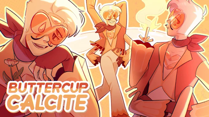 Whats up, buttercup?   My buttercup trio fusion for  `s gem au!  #gemcyt