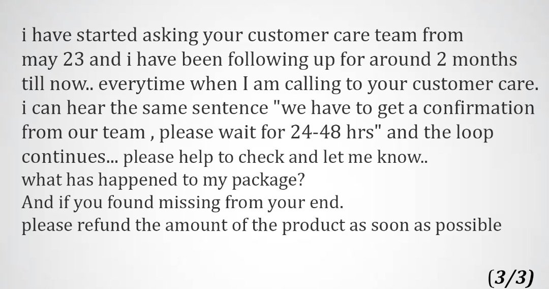 Gokulkarbonn's tweet photo. Hi @amangupta0303 @RockWithboAt @XpressBees_IN Read the Image!
 I had the worst experience with the boat and xpressbess 60 days will be completed I still have not gotten a proper response..

Xpressbess AWB: 285121552743457
Boat ticket number: 33090589 https://t.co/cLk72qzALF
