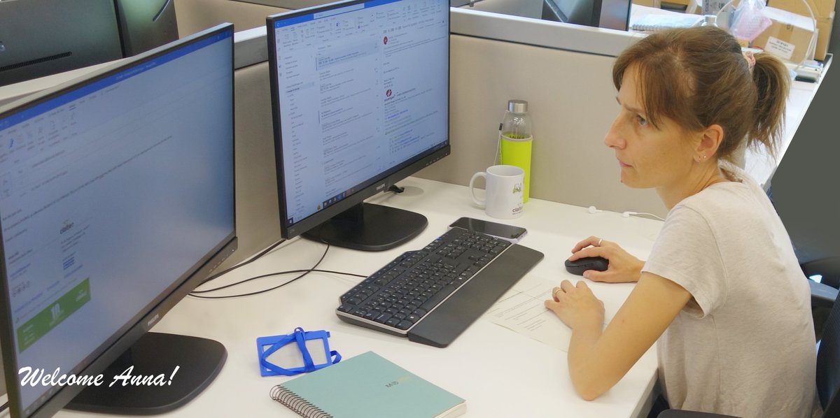 claitec's tweet image. We are delighted that the #Claitec team continues to grow!❗💪

This time, we want to welcome Anna, who joins the #production department to provide support in #administration and #finance.💻📄

𝐖𝐞𝐥𝐜𝐨𝐦𝐞 𝐚𝐛𝐨𝐚𝐫𝐝!✋

lnkd.in/eS9N36CW

#ClaitecTeam #team